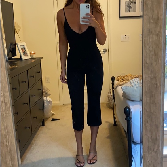 Amanda Uprichard Pants - Amanda Uprichard black Jumpsuit